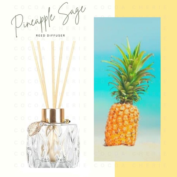 Cocoa Cherie Other - Pineapple Sage Reed Diffuser 4oz.